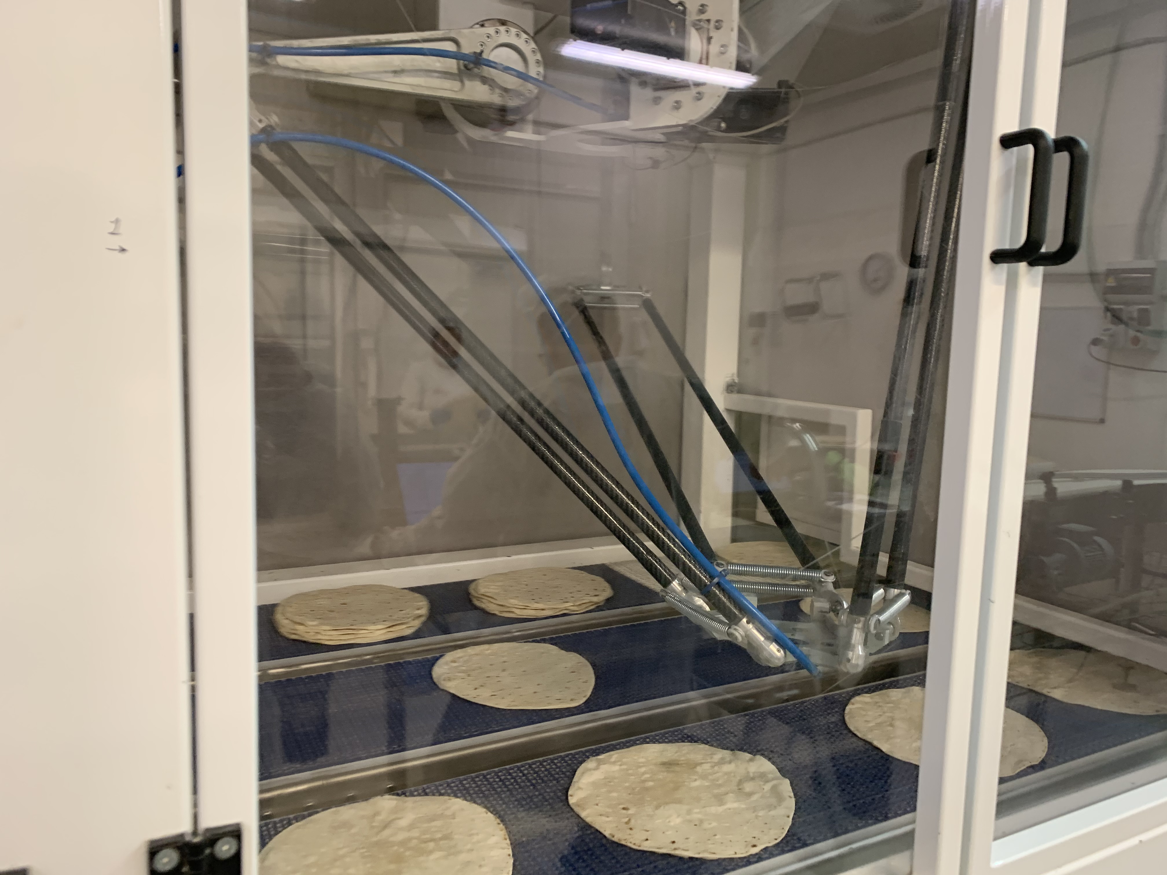 Fully systematized piadine production