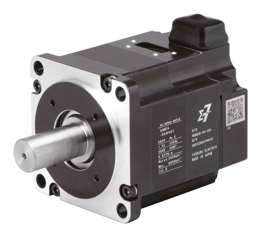 Yaskawa Servo Motor SGMAV-02ADA61新しい＃ 安川電機 ACサーボモータ SGMJV-02ADA61 (シャフトにキズあり) | 保守