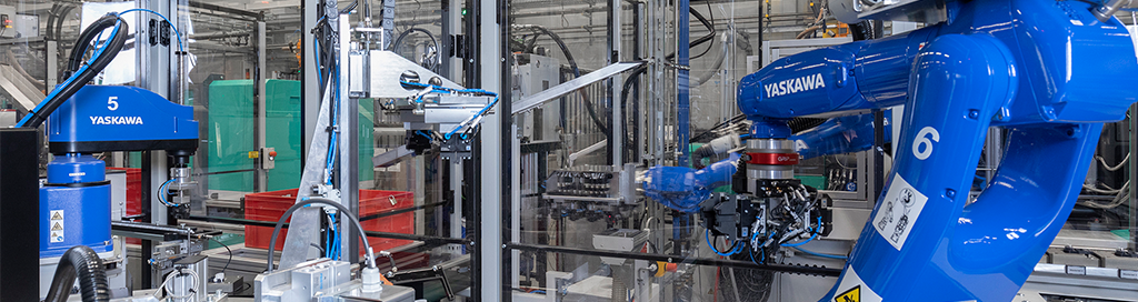 Highly automated production of several million connectors