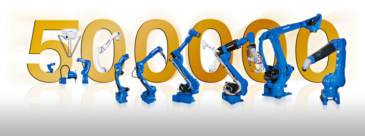 Sprzedaż robotów MOTOMAN przekroczyła 500 tysięcy sztuk - Newsy Yaskawa | © Yaskawa Polska